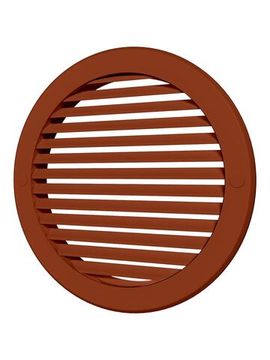 Решетка вентиляционная РКН фланец D160 D196 ASA Terracotta ERA