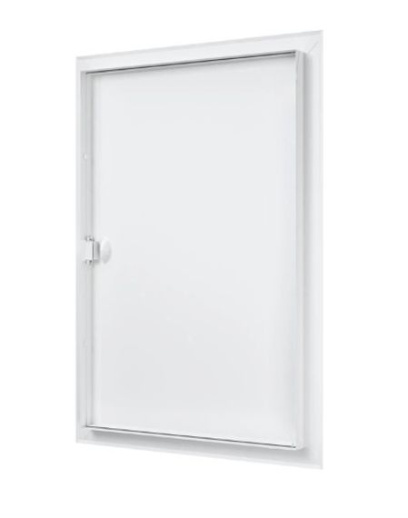 Люк металлический с магнитом 300х400