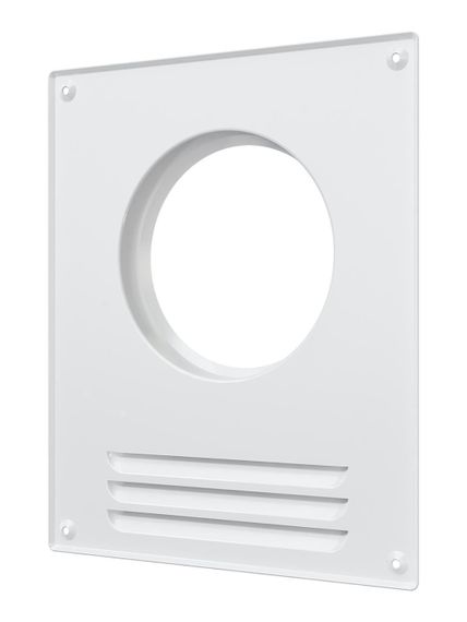 Площадка торцевая ПТМР фланец D115 решетка 196х236 окраш.сталь ERA