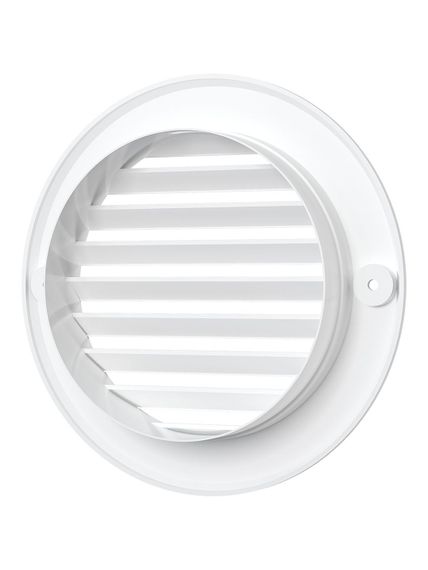 Решетка вентиляционная ARK фланец D100 D136 пластик AURAMAX