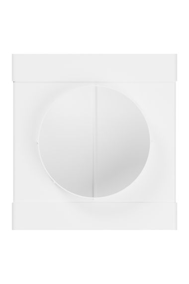 Тройник ТФП D150 с выходом 90х220 пластик ERA