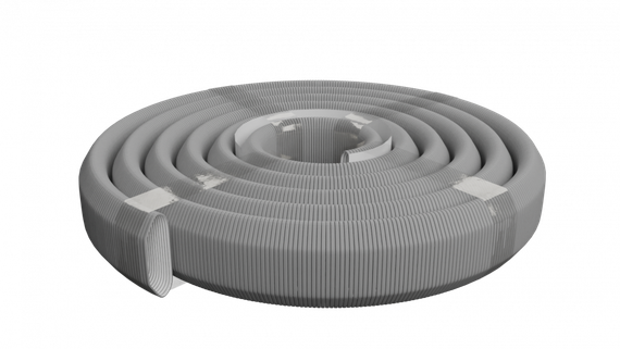 Гибкий воздуховод Flexag FL-AT-20-S антибактериальный и антистатический, 20 м