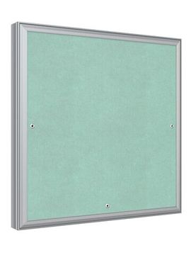 Люк ревизионный D Ceramo Base 400х400 скрытый монтаж съемный алюминий EVECS