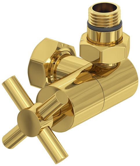 Вентиль Сунержа 3D правый крест (G 1/2&quot; НР х G 3/4&quot; НГ)