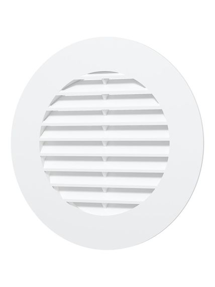 Решетка вентиляционная RKL фланец D100 распорки D125 пластик ERA