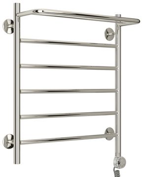 Полотенцесушитель электрический Стилье Формат 20 ТП 600х500 (Полка + 5) П16