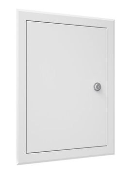 Люк ревизионный ЛТМЗ фланец 300х400 замок 360х460 окраш.сталь EVECS