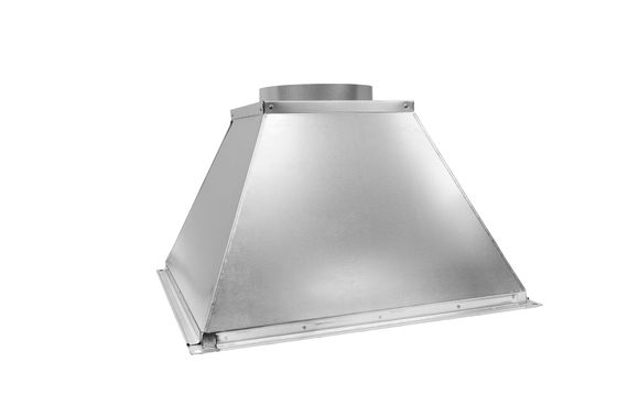 Зонт купольный 600х600/ф100мм