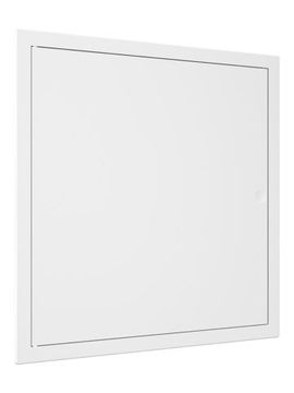 Люк ревизионный LN фланец 300х300 нажимной 327х327 пластик EVECS