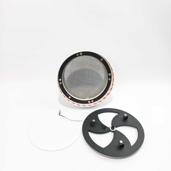 Диффузор теневой Visioner TDNP100 для натяжного потолка с регулировкой потока воздуха D 100 мм