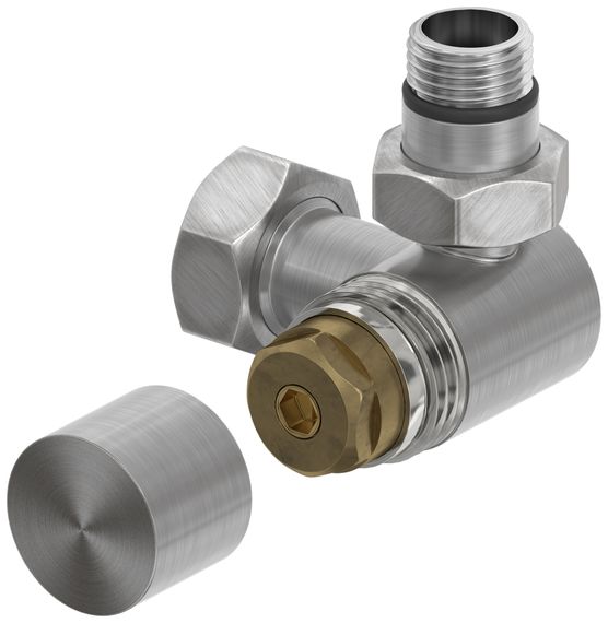 Вентиль Сунержа 3D правый под шестигранник (G 1/2&quot; НР х G 3/4&quot; НГ)