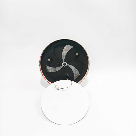 Диффузор теневой Visioner TDNP100 для натяжного потолка с регулировкой потока воздуха D 100 мм