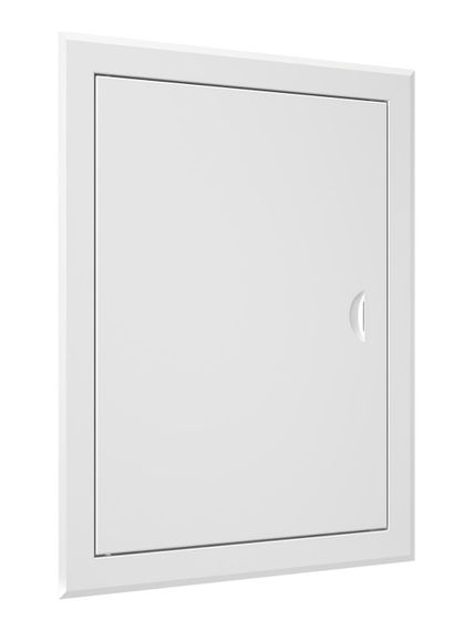 Люк ревизионный ЛТМп фланец 300х400 ручка магнит 360х460 окраш.сталь EVECS