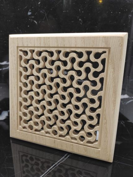 Решетка декоративная деревянная на магнитах Пересвет К-19 150х150мм