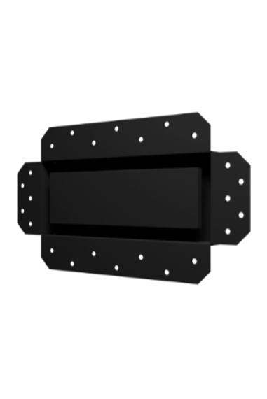 Решетка вентиляционная SGR 250х100 окраш. сталь Matt black ERA