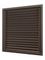 Решетка вентиляционная МЭ сетка 300х300 окрашенная сталь Brown ERA