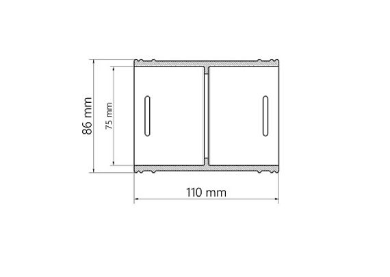 Mуфта AirDS, 75 мм