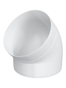 Колено ККП D160 45° пластик ERA