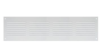 Решетка радиаторная Europlast MR4010 белая алюминиевая