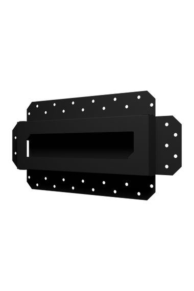 Решетка вентиляционная SGR 300х100 окраш. сталь Matt black ERA