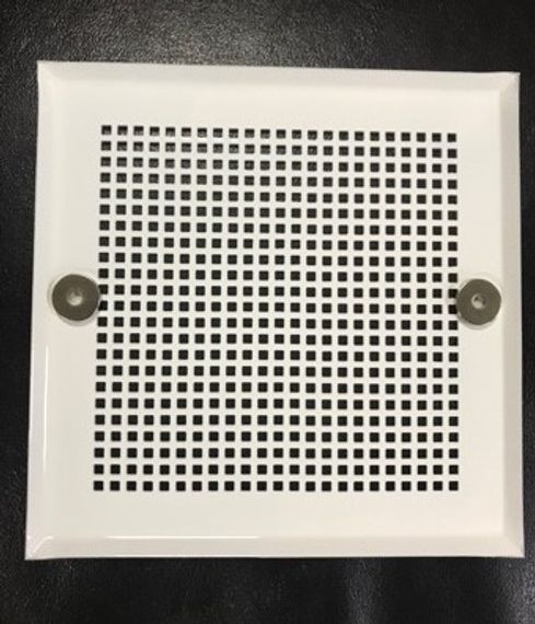 Решётка на магнитах НЕО 2 150х150 белая, мелкая клетка