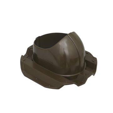 Проходной элемент для кровли PROF-21, темно коричневый RAL 8019 (RR 32), серия Static