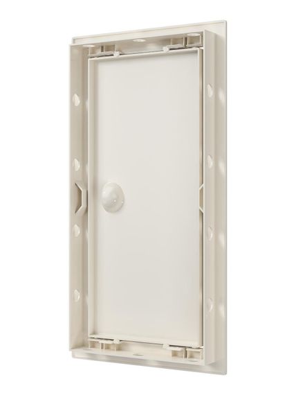 Люк ревизионный ЛР фланец 146х296 ручка 168х318 пластик Ivory EVECS