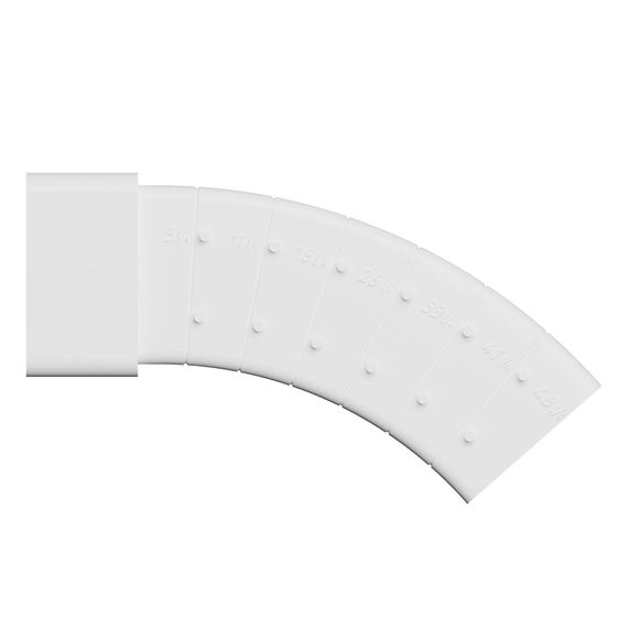 Колено KRPV 55х110 пластик ERA