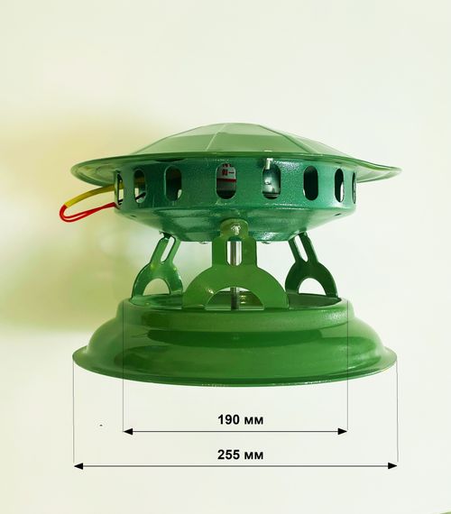 Жаростойкий вытяжной вентилятор SIROCCO FAN KHG 180-100 (от d180мм до 220мм, +160°С)