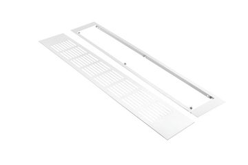 Решетка на магнитах Визионер МВМС-М 400х60 мм Белая