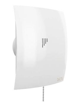 Вентилятор накладной BREEZE D100 обратный клапан тяговый выключатель DICITI