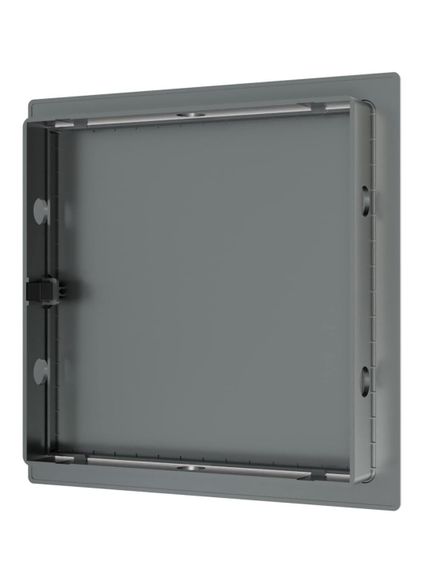 Люк ревизионный LN фланец 150х150 нажимной 172х172 пластик Gray EVECS