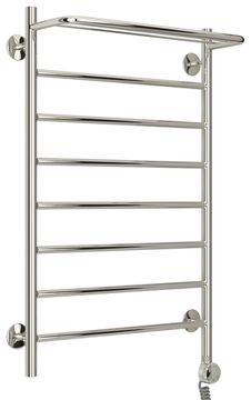 Полотенцесушитель электрический Стилье Формат 20 ТП 800х500 (Полка + 7) П16