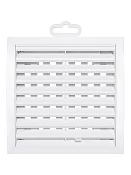 Решетка вентиляционная РРП разъемная регулируемая 150х150 пластик ERA