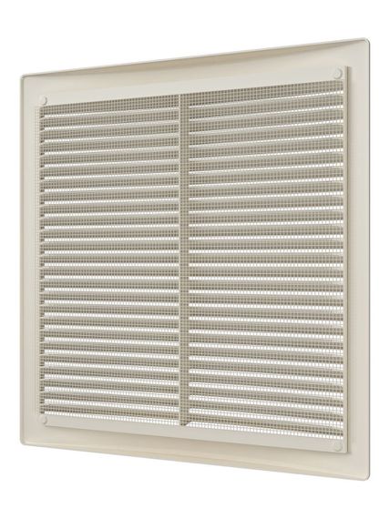 Решетка вентиляционная РЦ сетка 250х250 пластик Ivory ERA