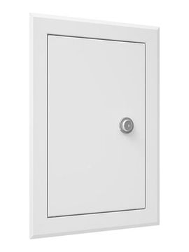 Люк ревизионный ЛТМЗ фланец 200х300 замок 260х360 окраш.сталь EVECS