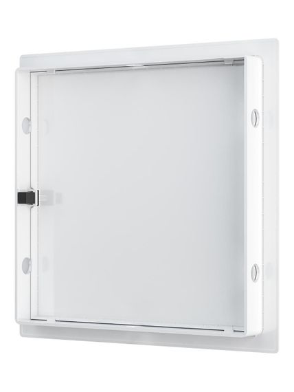 Люк ревизионный LN фланец 200x200 нажимной 224х224 пластик EVECS