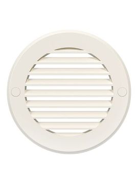 Решетка вентиляционная РКН фланец D100 D136 ASA Ivory ERA