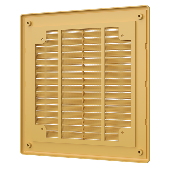 Решетка вентиляционная Р сетка разъемная 209х209 пластик Beige ERA