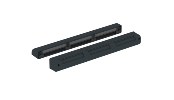 Оконный приточный клапан Ventec VT 325 RAL 7016 с контролем потока воздуха и акустической шумоизоляцией