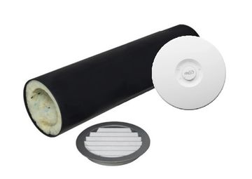 Приточный клапан ERA KIV 125 0.5м с антивандальной решеткой.