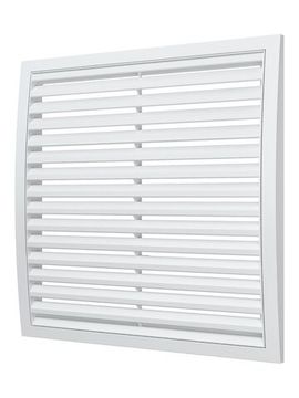 Решетка вентиляционная РР разъемная 350х350 пластик ERA