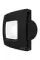 Вентилятор накладной AERO D125 подсветка обр.клапан черный матовый DICITI