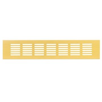 Вентиляционная решетка Благовест 60x300, золото
