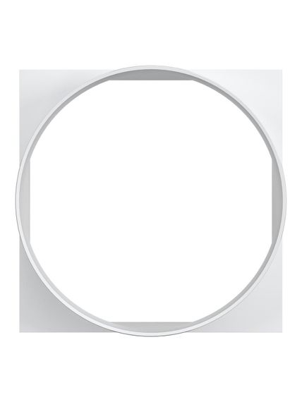 Переходник КВ D100 100х100 пластик ERA