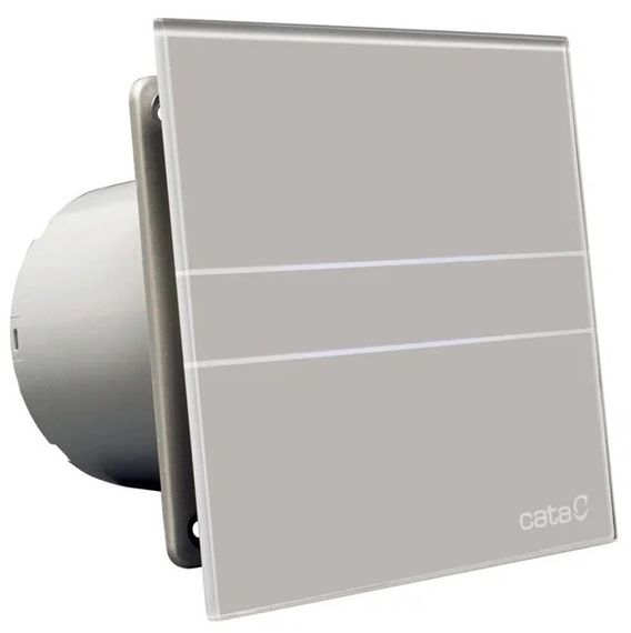 Накладной вентилятор Cata E 100 GST Silver (таймер)