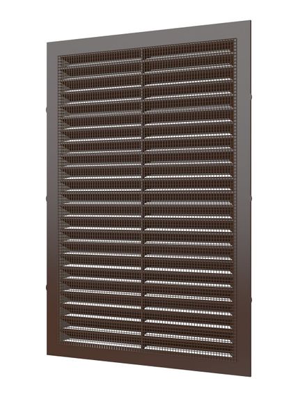 Решетка вентиляционная С сетка 171х241 пластик Brown ERA