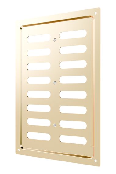 Решетка вентиляционная MER регулируемая 170х240 окраш.сталь Gold ERA