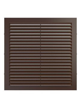 Решетка вентиляционная С сетка 235х235 пластик Brown ERA