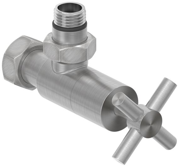 Вентиль Сунержа угловой крест (G 1/2" НР х G 3/4" НГ)